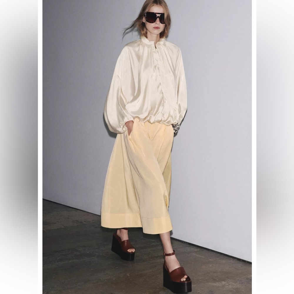 ZARA ZW COLLECTION MIDI SKIRT